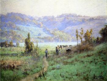 Theodore Clement Steele : In the Whitewater Valley near Metamora